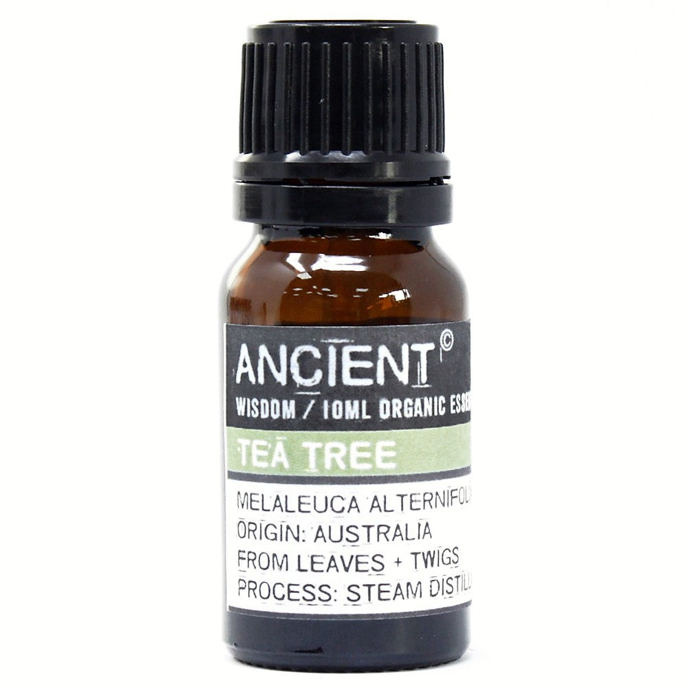 112149-19 Ekologiska Eteriska Oljor för Aromaterapi 10 ml - Ancient Wisdom Tea Tree